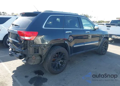 2013 Jeep Grand Cherokee Overland from USA, damaged, VIN 1C4RJECT7DC637043